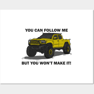 Toyota 4Runner Monster - Yellow Posters and Art